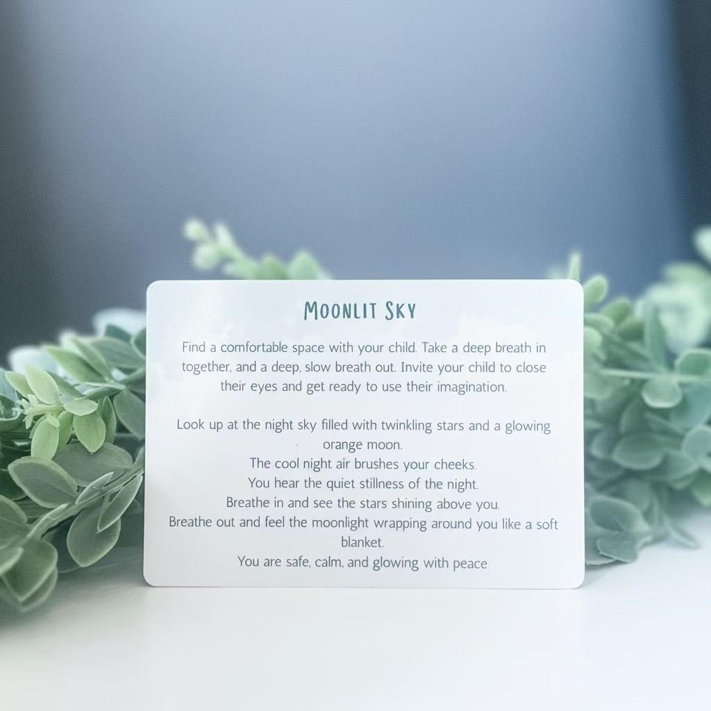 Mindfulness Cards for Kids – Guided Mini Practices for Calm, Focus, and Connection